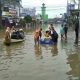 13 Kecamatan di Kabupaten Bandung Terkepung Banjir, 65 Rumah Rusak Diterjang Puting Beliung