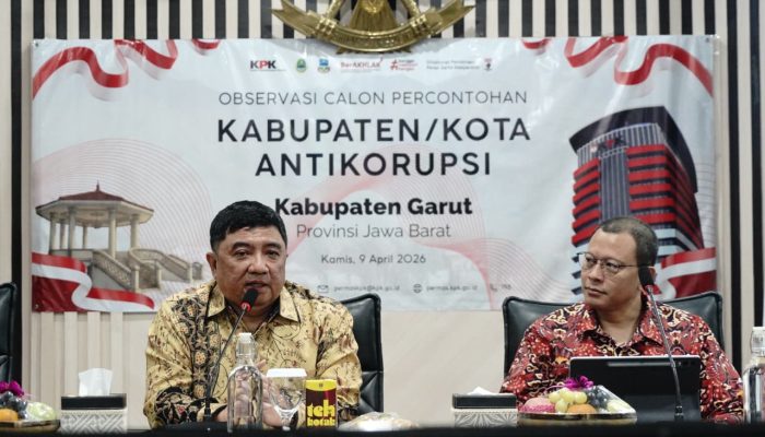 Garut Jadi Calon Percontohan Daerah Anti Korupsi Tahun 2026