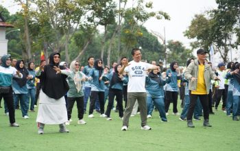 Hari K3 Sedunia : KDS Olahraga Bareng FORKOPIMDA