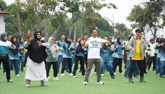 Hari K3 Sedunia : KDS Olahraga Bareng FORKOPIMDA