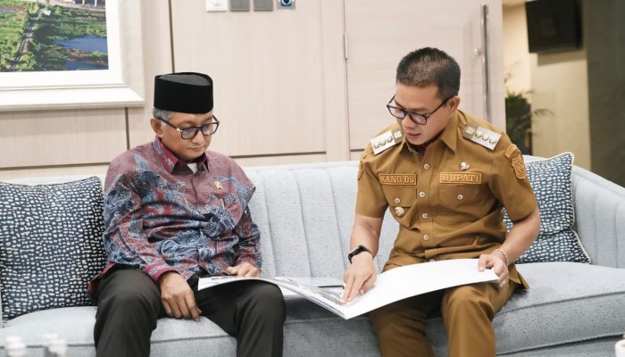 Percepatan Penanganan Banjir Kabupaten Bandung, Bupati KDS Temui Menteri PUTR
