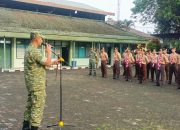 Kader Pesantren Digembleng Militer, 40 Kadet Dilepas Dandim Sukabumi