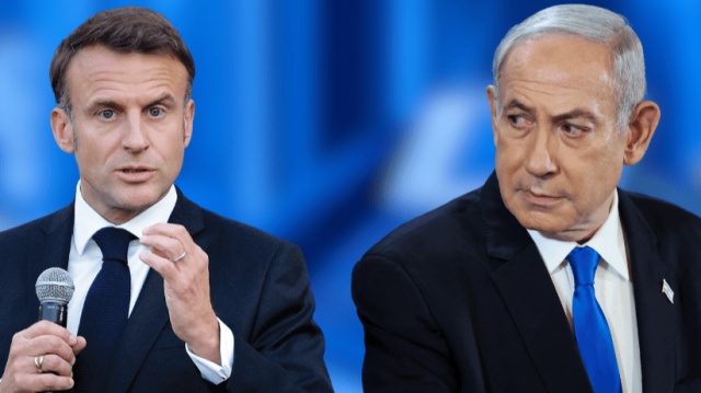 MAcron Netanyahu