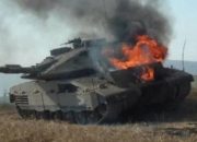 Merkava Terbakar