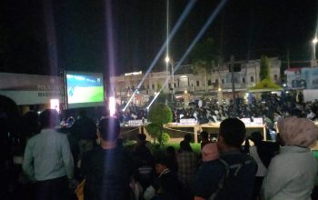 Ribuan Bobotoh Padati Mapolres Tasikmalaya, Nobar Persib Jadi Ajang Dekatkan Polisi dan Warga