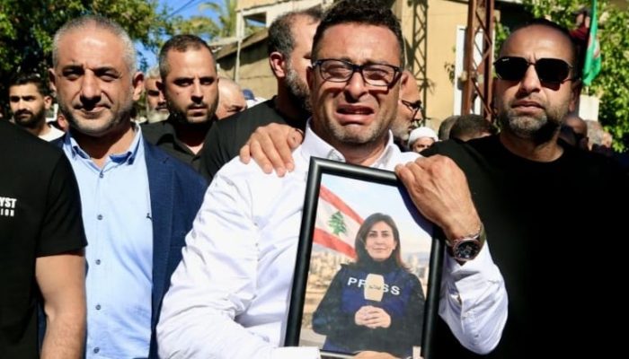 Jurnalis Lebanon Tewas Tertimbun Reruntuhan Akibat Serangan Udara Israel