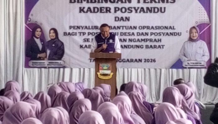 DPMD KBB Guyur Posyandu dengan Bantuan, Kader Ngamprah Digenjot