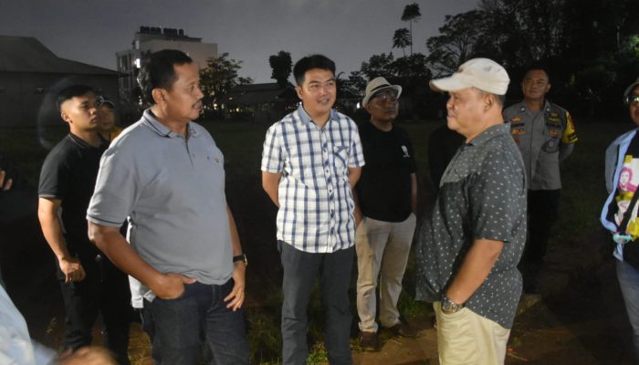 Joging Trek di Lapang Cikeruh Dibangun Pakai Dana CSR