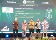 CSR Pupuk Kujang Sabet Bintang Lima Nasional