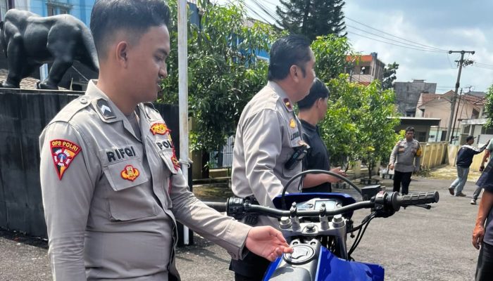 Warga dan Polisi Ringkus Dua Terduga Curanmor Tasik