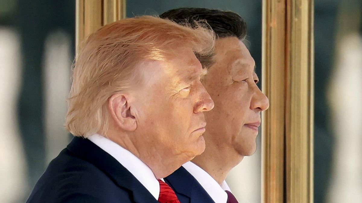 Donald Trump dan Xi Jinping