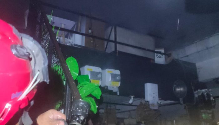 Kebakaran di Baros Cimahi, Lima Penghuni Toko Lolos Maut