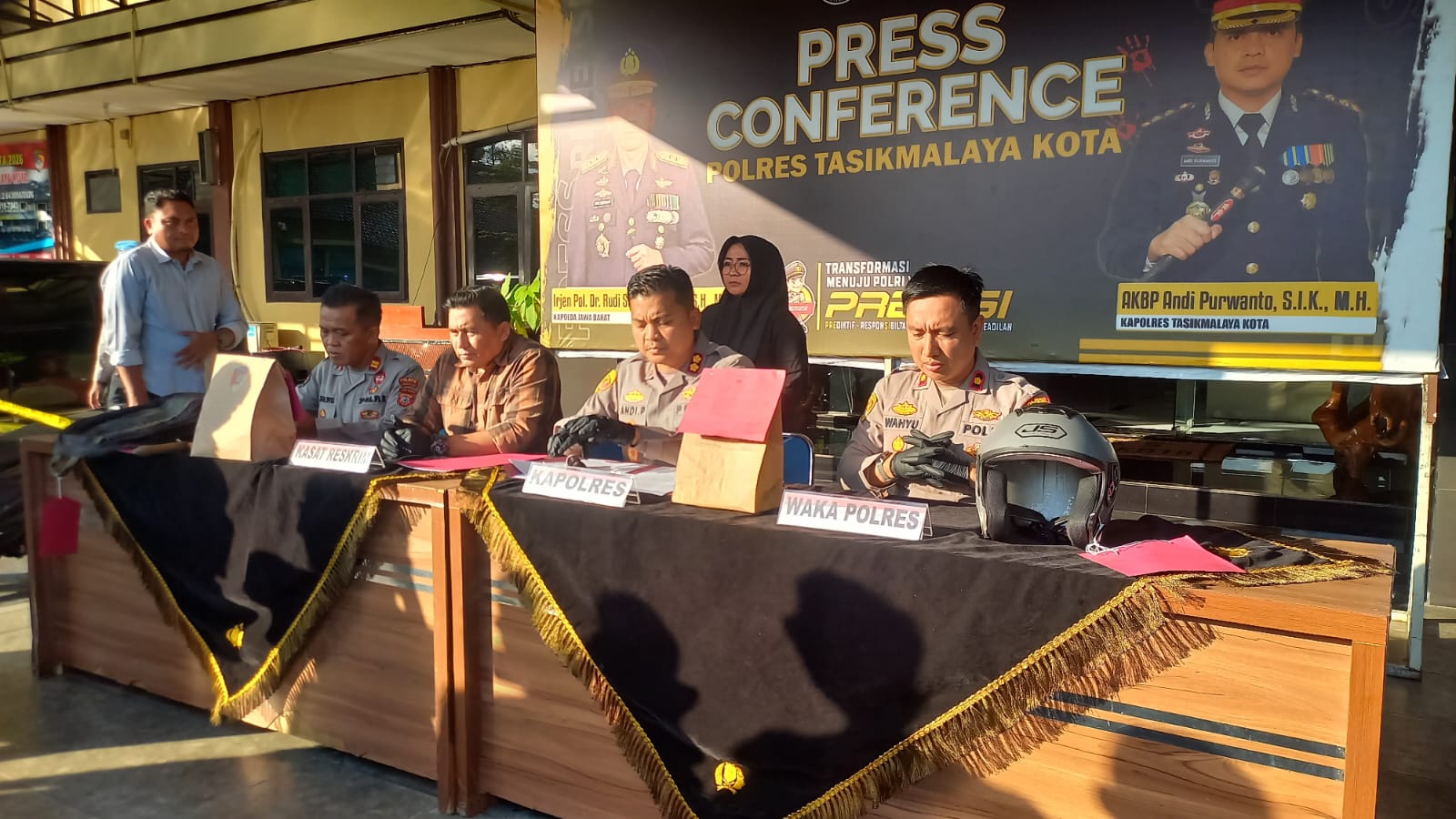 Konfresni Pers Polres Tasikmalaya