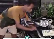 Pencurian Motor Terekam CCTV, Wajah Terduga Pelaku Jelas