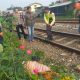 Petugas Polsek Cimahi Teliti TKP