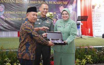Pisah Sambut Dandim, Wabup Sukabumi Perkuat Sinergi