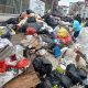 Tumpukan Sampah di Jalan Rancabentang Ganggu Lalu Lintas