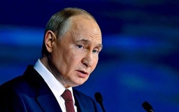 Presiden Rusia Vladimir Putin