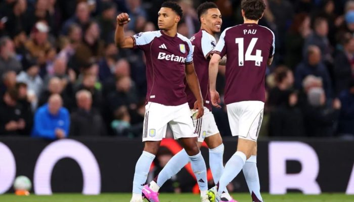 Dua Gol Watkins Bawa Aston Villa Kunci Tempat di Liga Champions