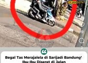 Emak-emak Diseret di Aspal, ‘Begal’ Tas Merajalela di Sarijadi Bandung!