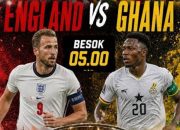 Duel Puncak Grup L, Inggris Ditantang Ghana di Boston Besok