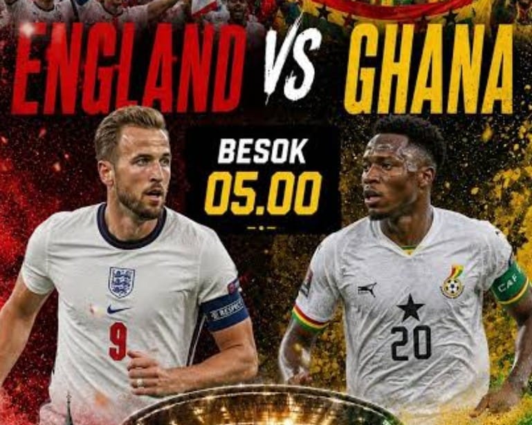 Inggris vs Ghana