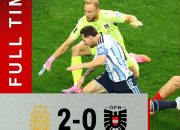 Messi Ngamuk Lagi, Argentina Tekuk Austria 2-0