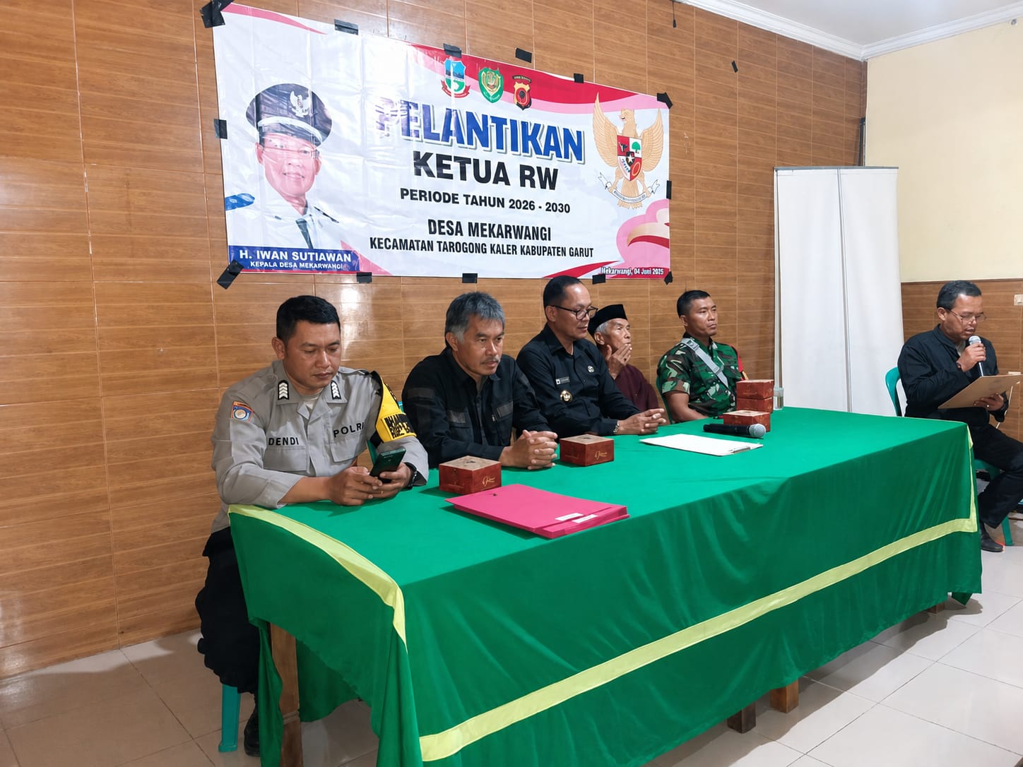 Pelantikan RT RW