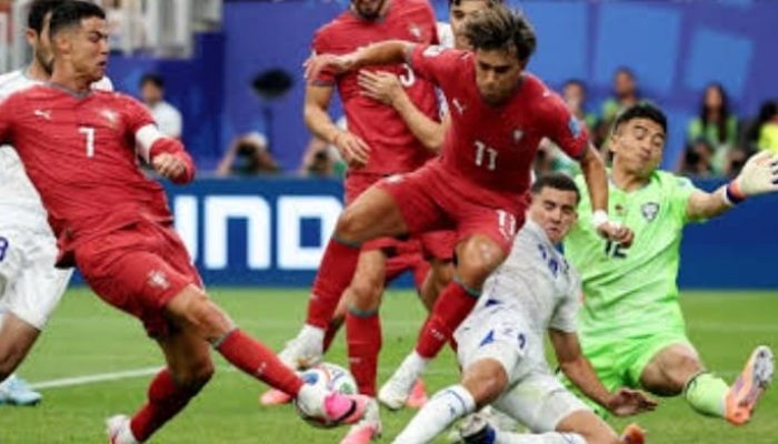 Ronaldo Cetak Rekor, Portugal Bantai Uzbekistan 5-0