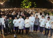KDS Pimpin Pawai Obor 31 Kecamatan, Ulama dan Umara Bersatu di Soreang