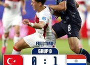 33 Tembakan Sia-sia, Turki Dibungkam 10 Pemain Paraguay 0-1