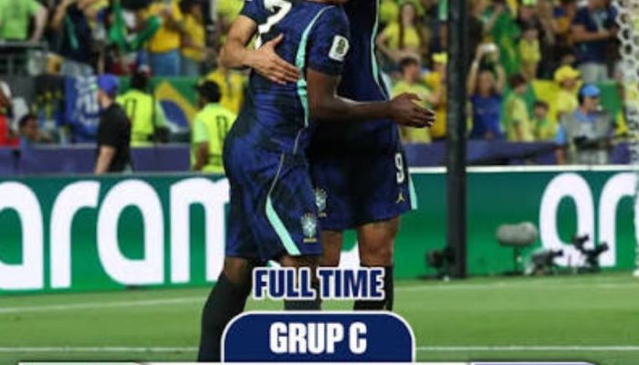 Cunha Brace, Vini Samai Rekor Pele: Brasil Gulung Haiti 3-0 di Piala Dunia 2026