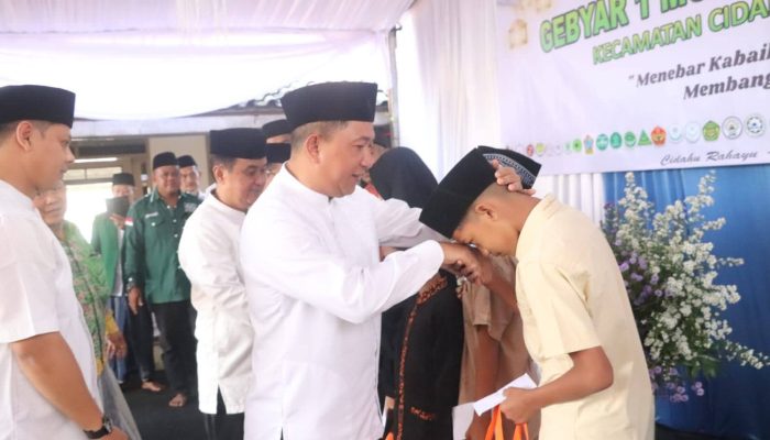 Wabup Andreas Hadiri Gebyar Muharram Cidahu, Serukan Hijrah untuk Sukabumi Mubarakah