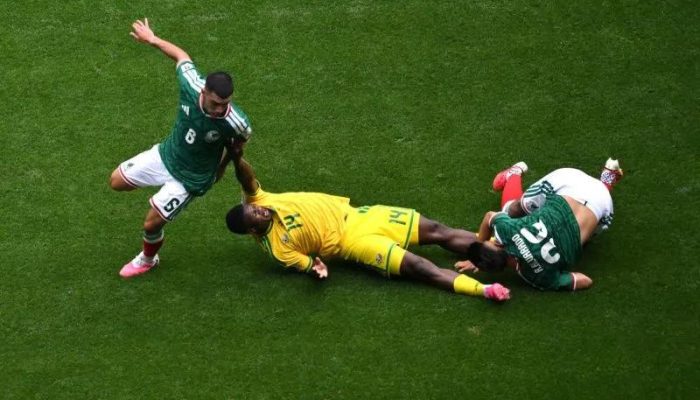 Afrika Selatan Tumbang dari Meksiko, Hugo Broos Soroti Keputusan Wasit