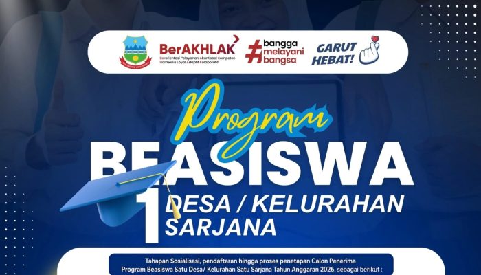 Garut Buka Lagi! Beasiswa “Satu Desa Satu Sarjana” 2026