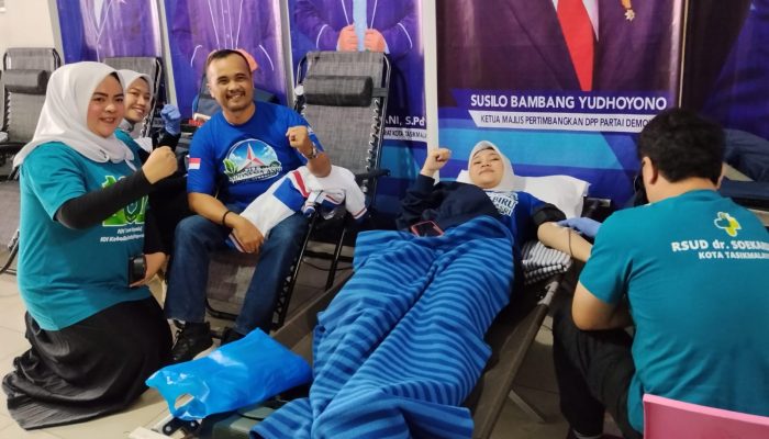 Demokrat Tasikmalaya: Bakti Sosial Jelang HUT ke-25