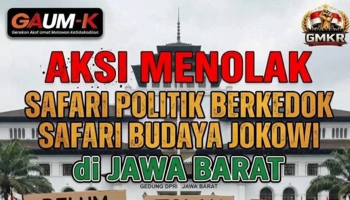 Tolak Safari Budaya, GAUM-K dan GMKR Jabar Akan Gelar Aksi