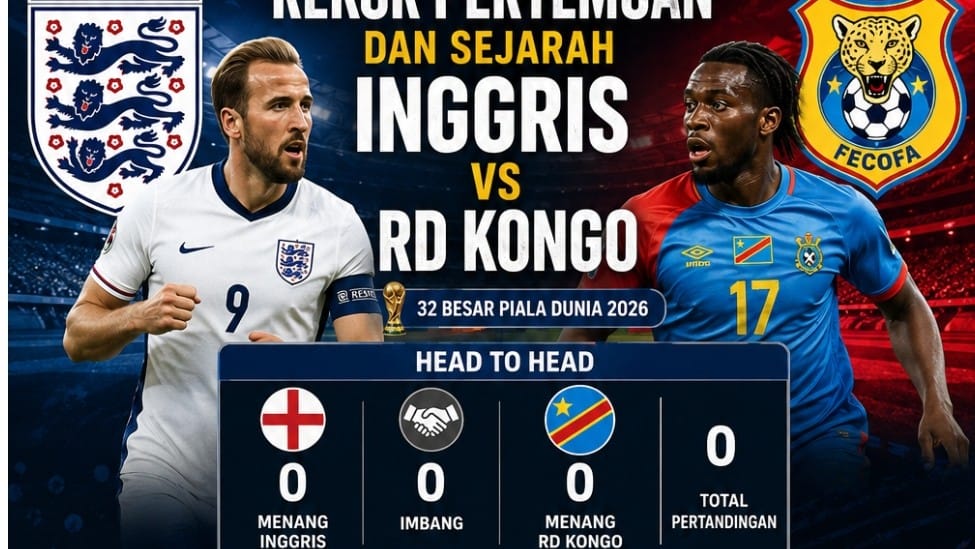 Inggris vs Kongo
