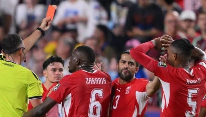 Bencana Kartu Merah Swiss, Argentina ke Semi Final di Malam Duka