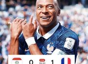 Prancis ke Perempat Final, Penalti Mbappe Pulangkan Paraguay