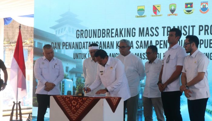 Tanda Tangan PSO BRT, Bupati Sumedang Kunci Tarif Murah Transportasi Massal