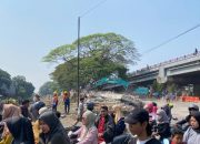 152 Bangunan Liar Cikampek Rata Tanah, Siap Sulap Jadi Taman