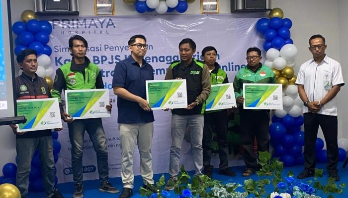 200 Driver Ojol Karawang Dapat Jaminan Sosial Gratis dari RS Primaya
