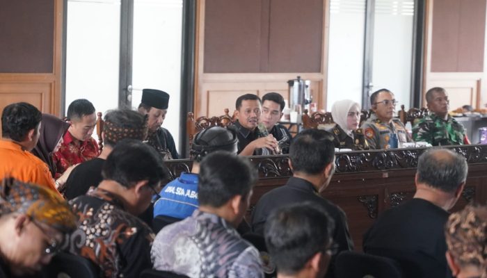Rakor Forkopimda Sumedang: Bupati Dony Gerakkan Orkestrasi Atasi Kemarau