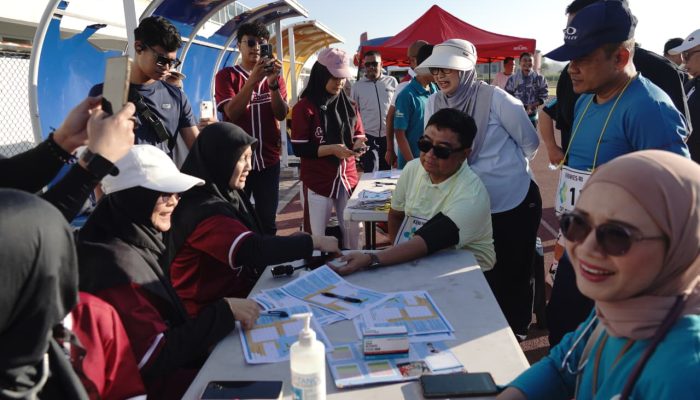 Bugar Untuk Layani Masyarakat! Bupati Garut Tes Fisik Bareng PTP