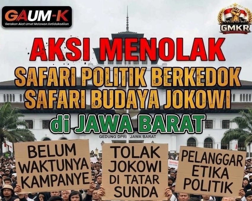 Aksi Tolak Jokowi