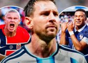 Messi Raja Gol Sementara, Geser Mbappe dan Haaland