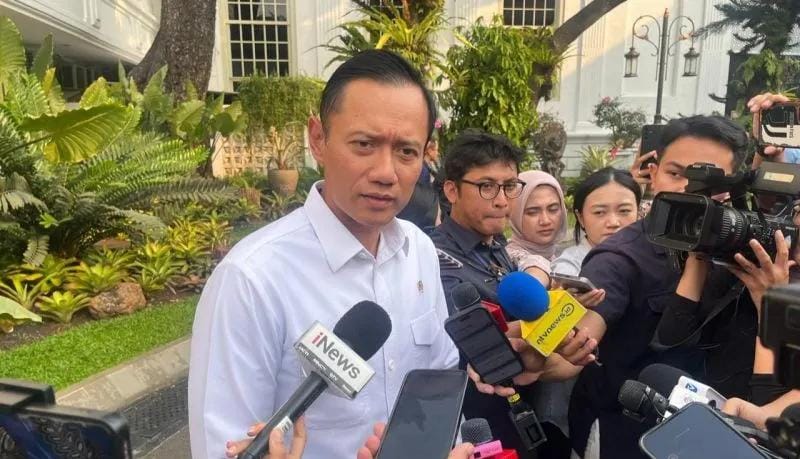 Menteri Koordinator Bidang Infrastruktur dan Pembangunan Kewilayahan Agus Harimurti Yudhoyono