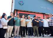 Bupati Bandung Dadang Supriatna meresmikan TPS3R Tegalluar Lestari di Bojongsoang.