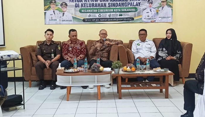 Ayep Zaki Minta RT/RW Kawal Program Pemerintah hingga Warga